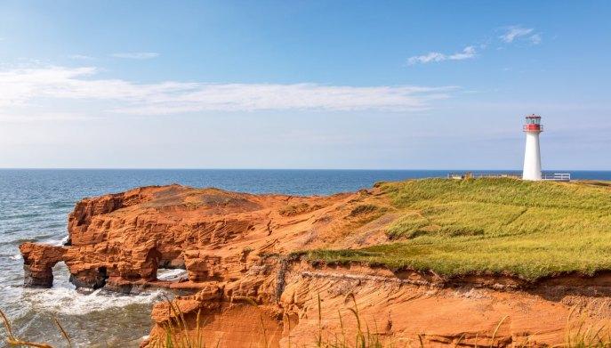 Falaises des Îles de la Madeleine Québec