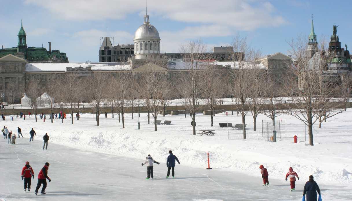 Montréal sous la neige