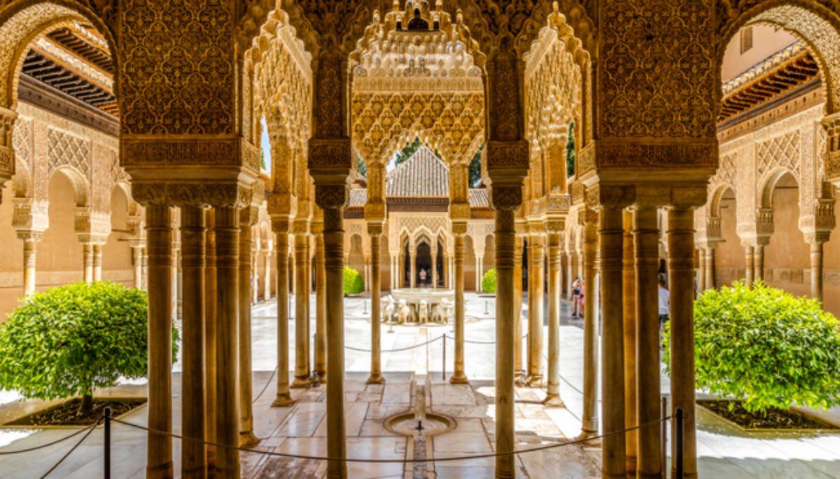 Palacio Nazarí dentro de la Alhambra
