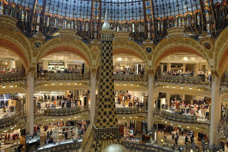 Galerías Lafayette, que ver en París