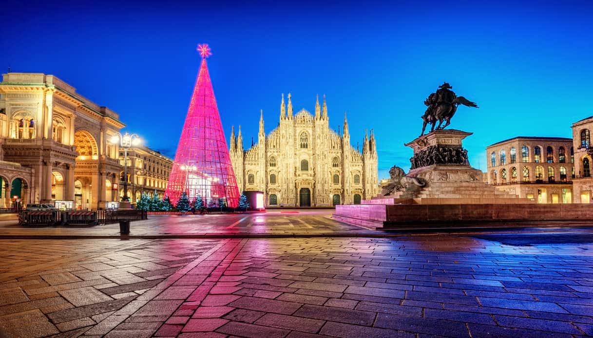 Les marchés de Noël de la Piazza Duomo à Milan